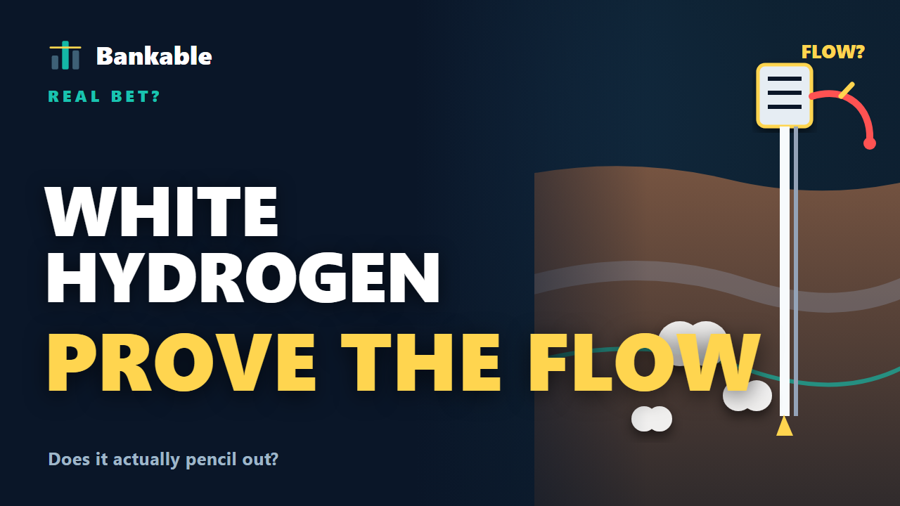 White hydrogen well, 83 percent sample versus 0.4 percent endpoint production