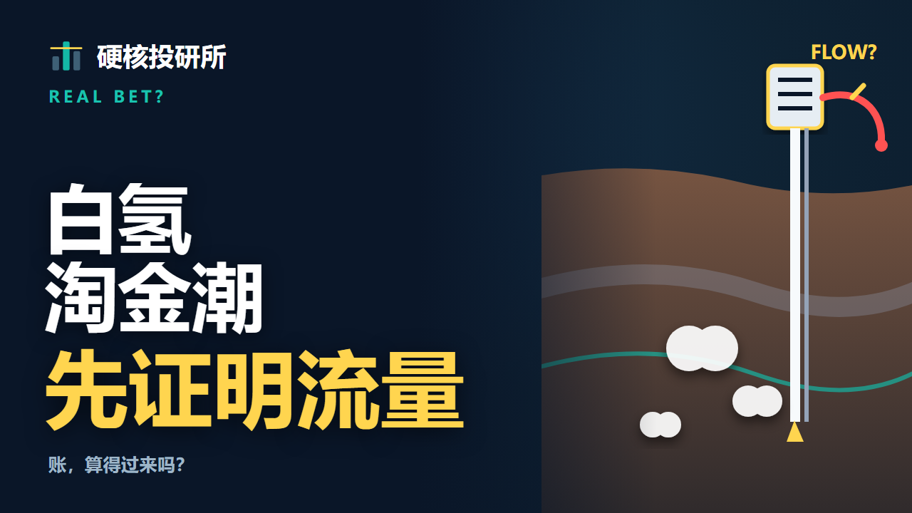 白氢淘金潮，83%样品与0.4%产能测试终点